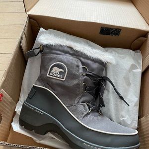 Sorel Grey Winter Snow Boots SZ 7